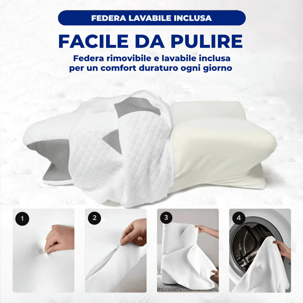 Cuscino LumeaRelief™ - Dite addio ai dolori cervicali e dorsali che vi rovinano la vita