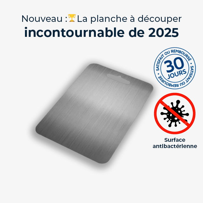 LUMEA TitanCut™ - Planche à découper en titane - Luméa Swiss - Québec